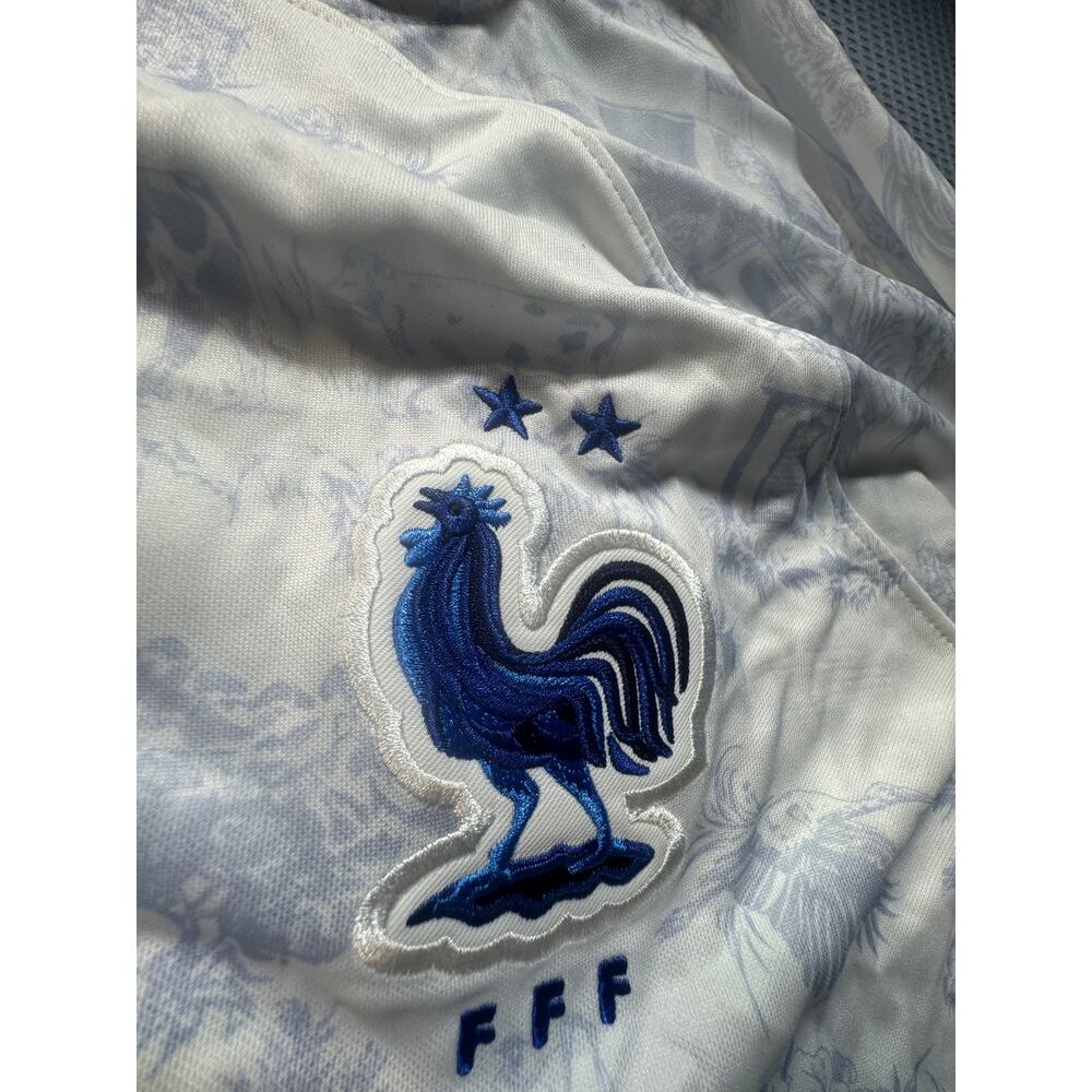 Nike‎ France National Team Mbappe Men's Jersey Sz L White Brand New - Picture 5 of 10